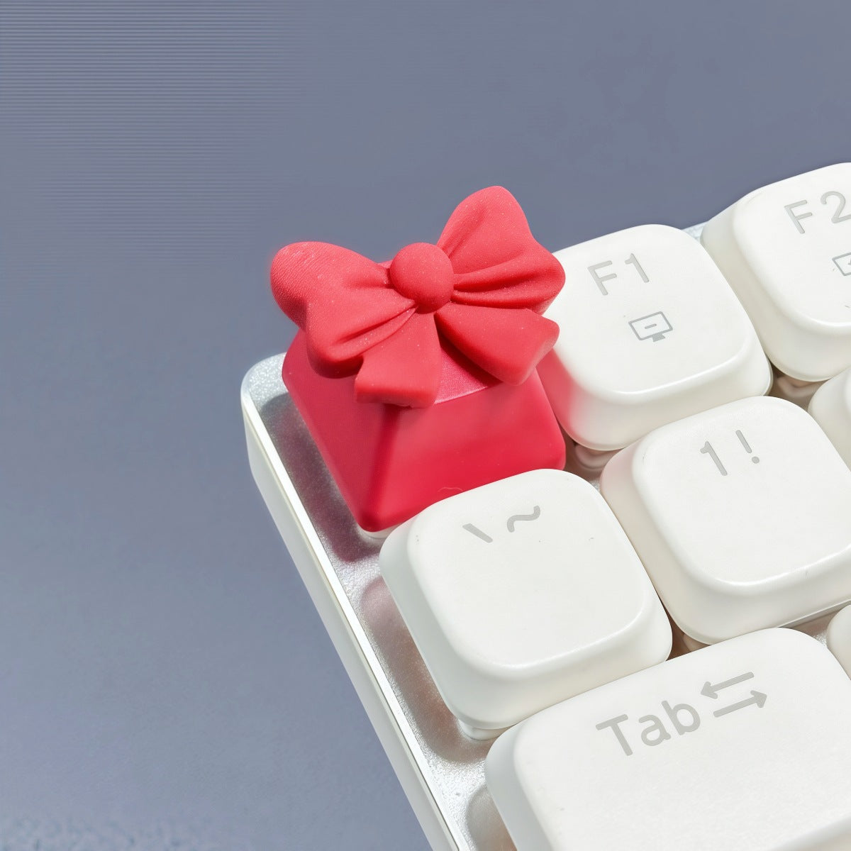 Cute Bow Resin Keycap for Mechanical Keyboard