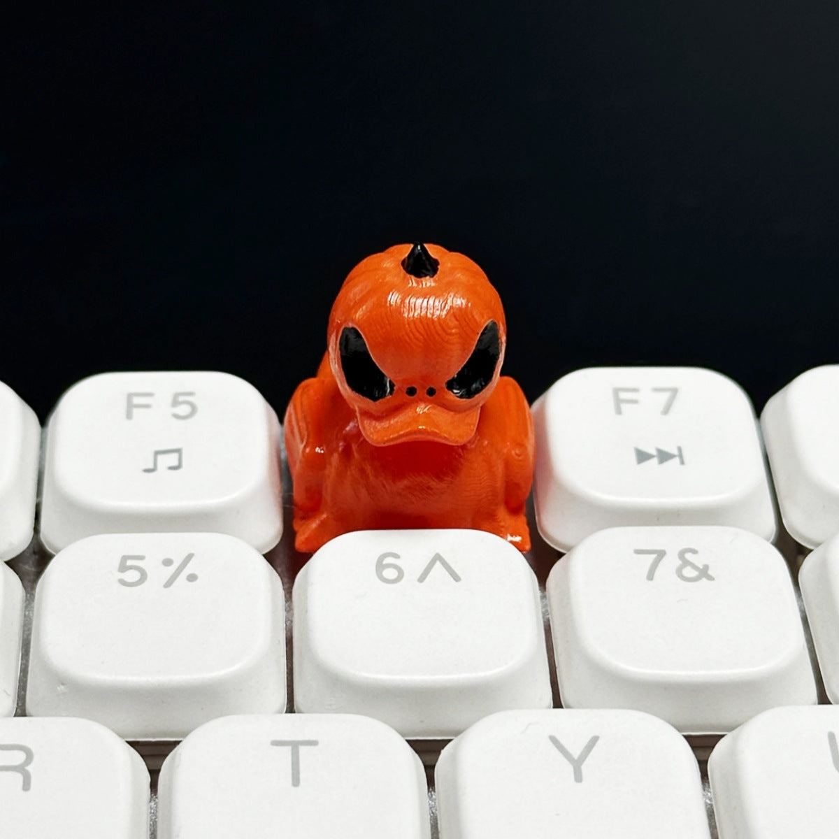 3D Halloween Devil Duck Resin Keycap for Mechanical Keyboard