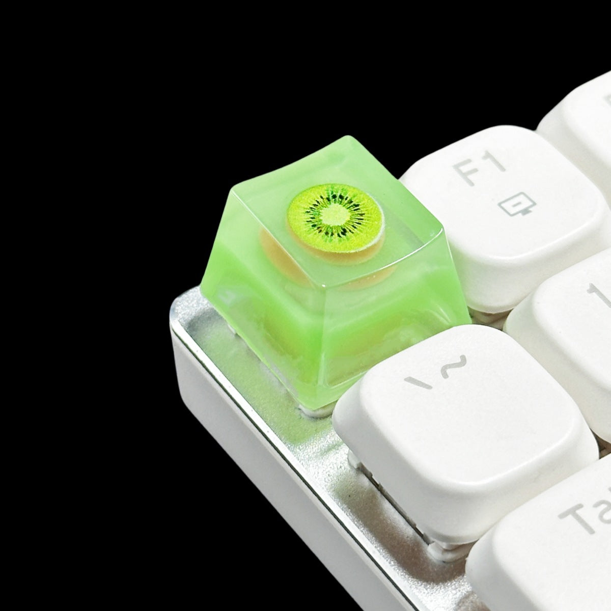 Translucent Fruit Epoxy Resin Keycap for Mechanical Keyboard