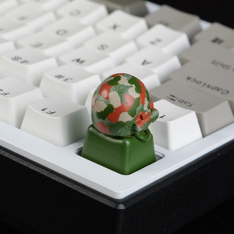 Custom Gas Mask Resin Keycap for Mechanical Keyboard
