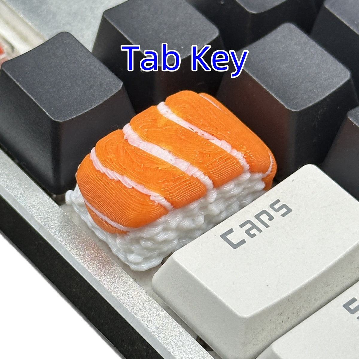 Custom Resin Food Sushi Keycap for Mechanical Keyboard
