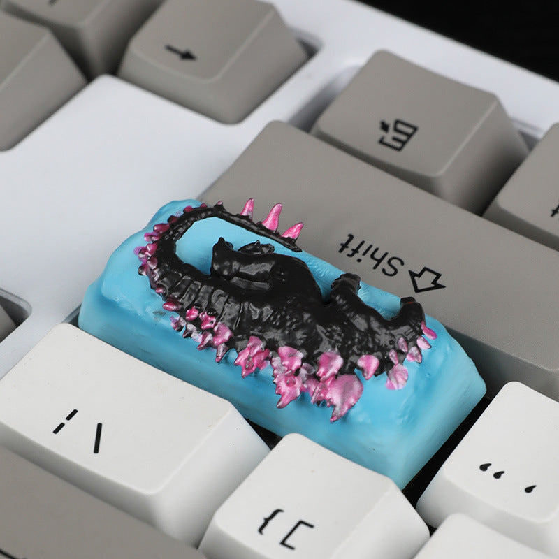 Glacier Godzilla Enter Keycap for Mechanical Keyboard