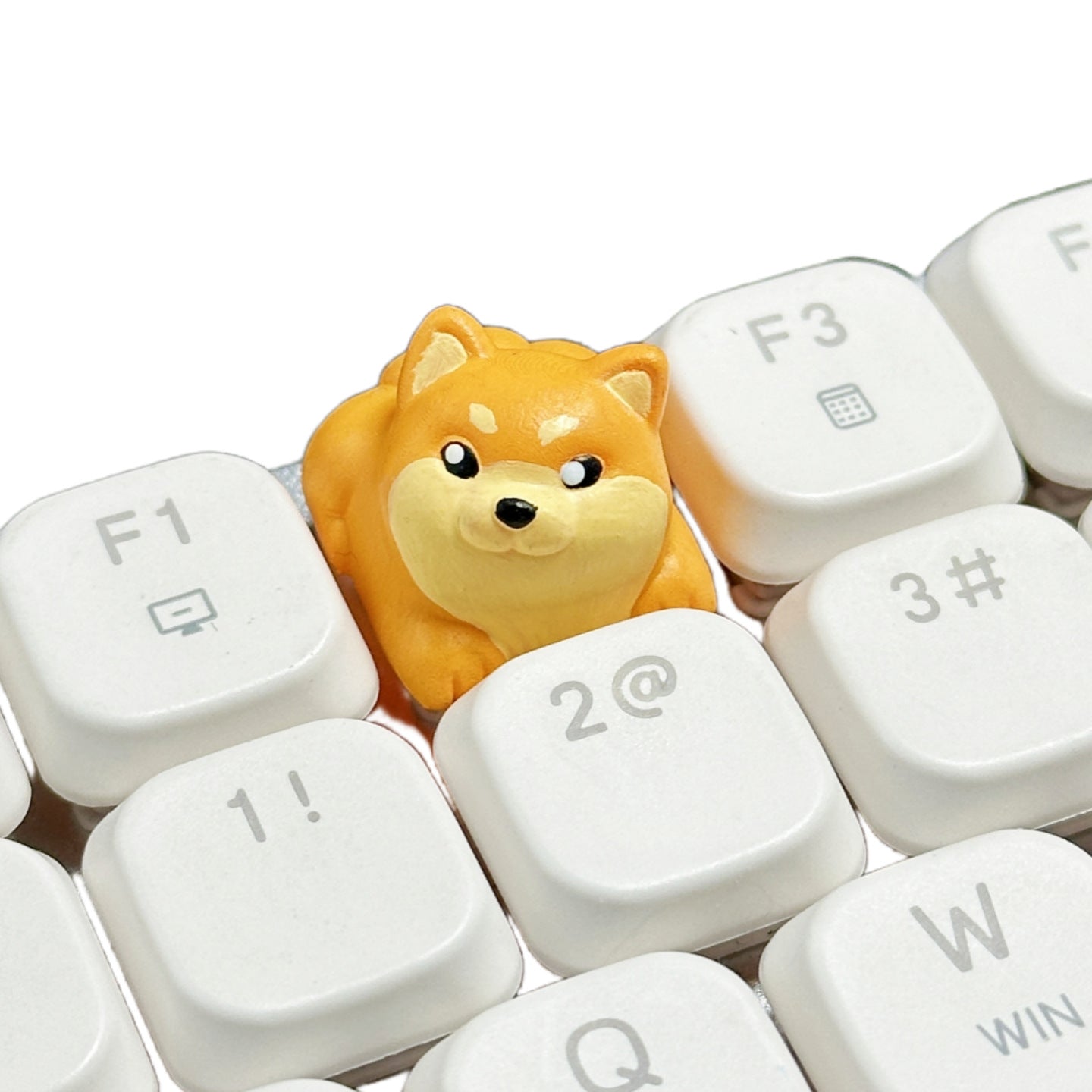 Handmade 3D Resin Shiba Inu Puppy Dog Keycap for Mechanical Keyboard