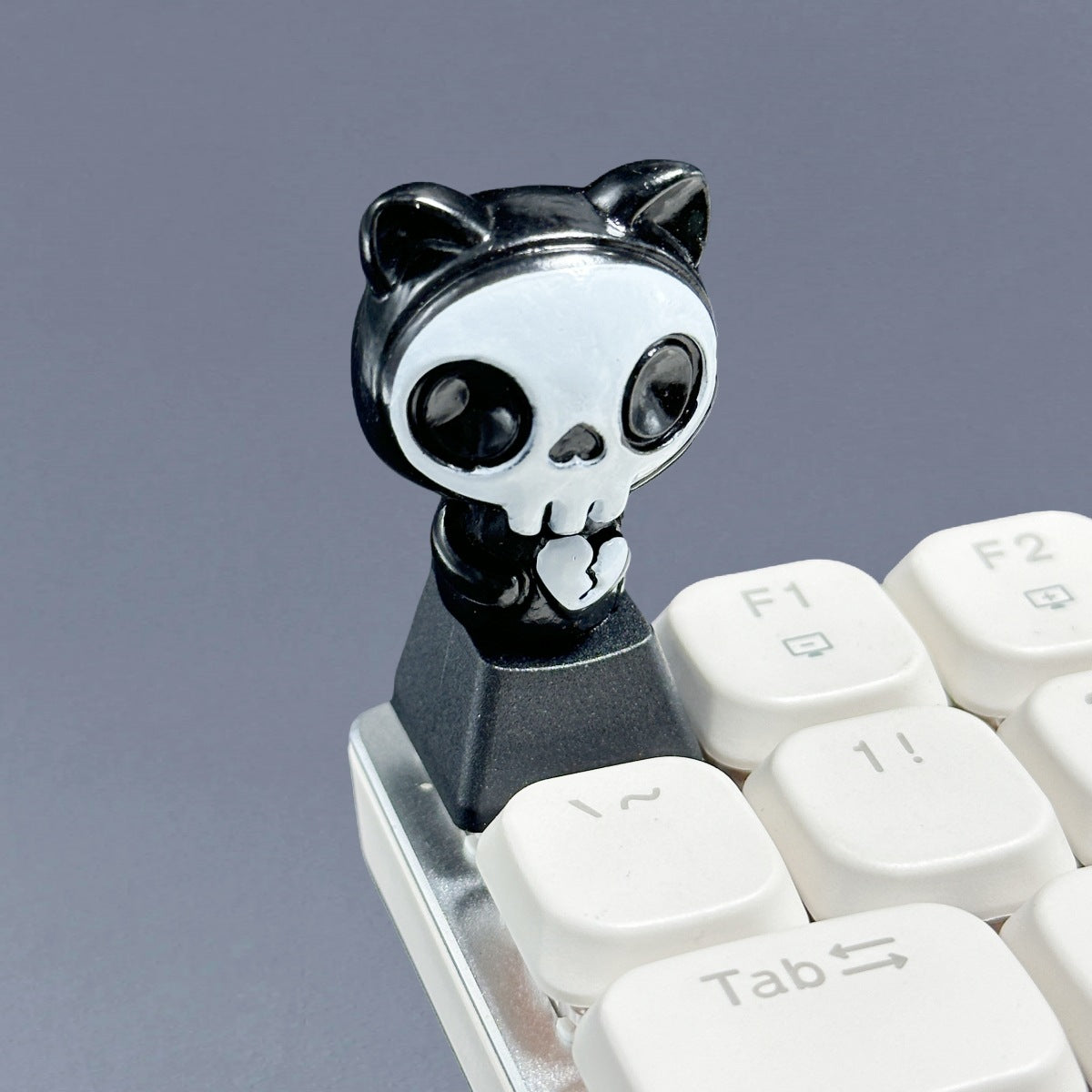Handmade Custom Halloween Skull & Dark Mummy Keycap for Mechanical Keyboard