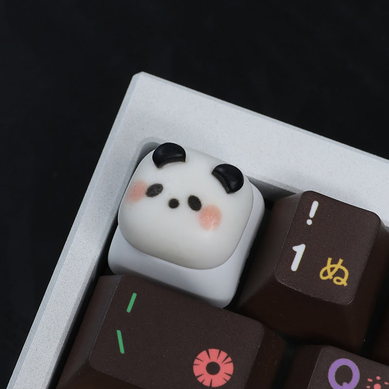 Cute Handmade 3D Creative Custom Animal Keycap for Mechanical Keyboard