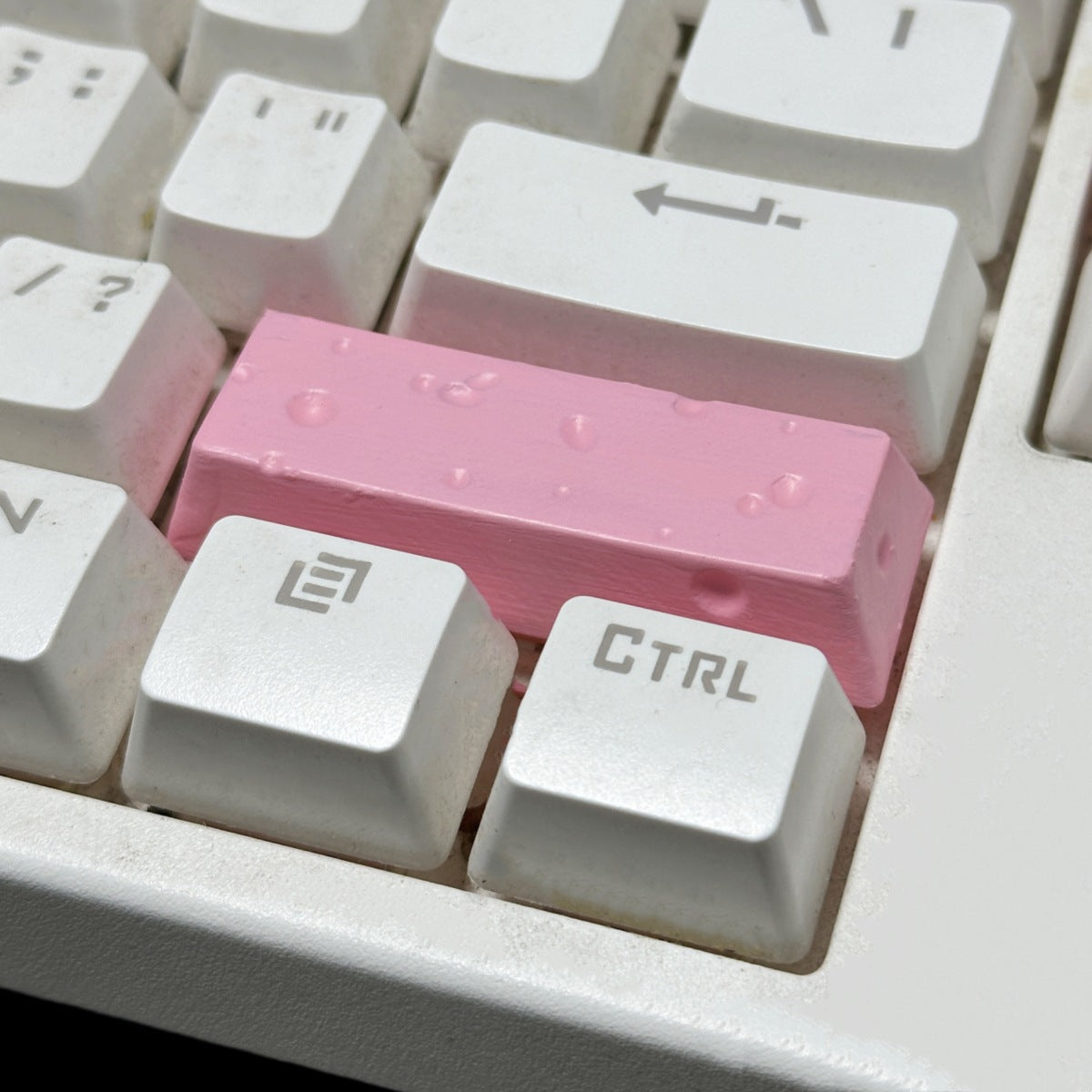 Handmade Epoxy Resin Cheese Keycap for Mechanical Keyboard