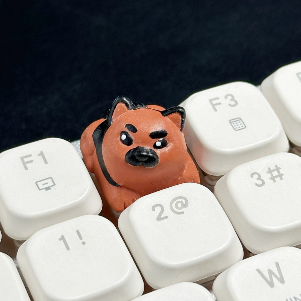 Handmade 3D Resin Shiba Inu Puppy Dog Keycap for Mechanical Keyboard