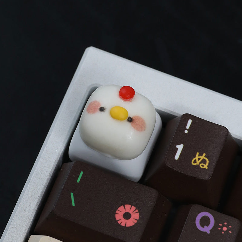 Cute Handmade 3D Creative Custom Animal Keycap for Mechanical Keyboard