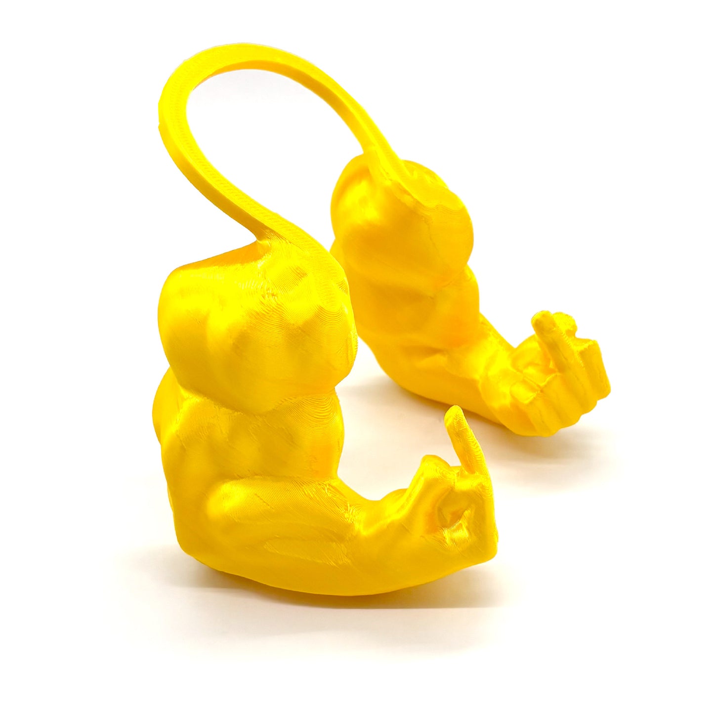 Creative Green Giant Arm - 3D printed prank pet decoration (neck-hanging arm)