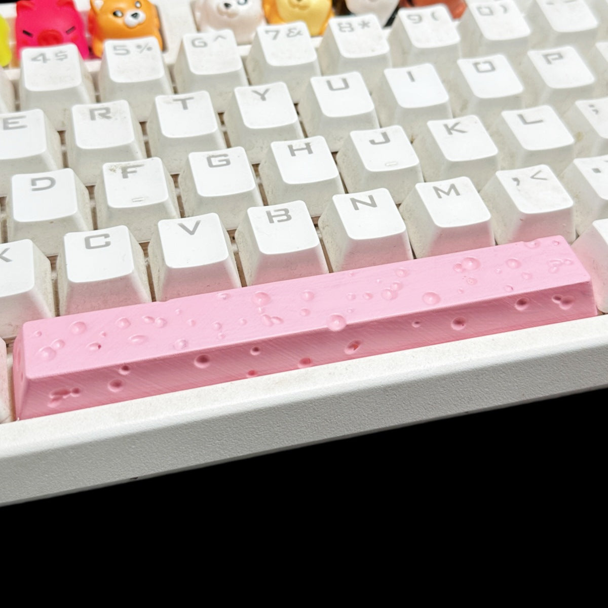 Handmade Epoxy Resin Cheese Keycap for Mechanical Keyboard
