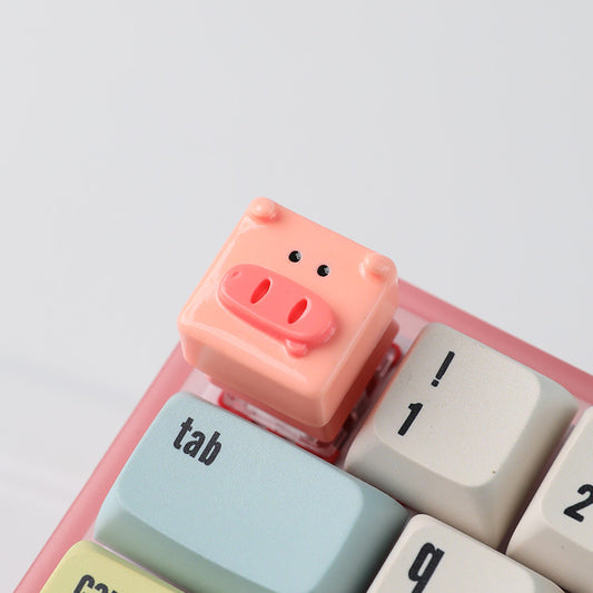Custom Cute Cartoon Resin Keycap for Mechanical Keyboard