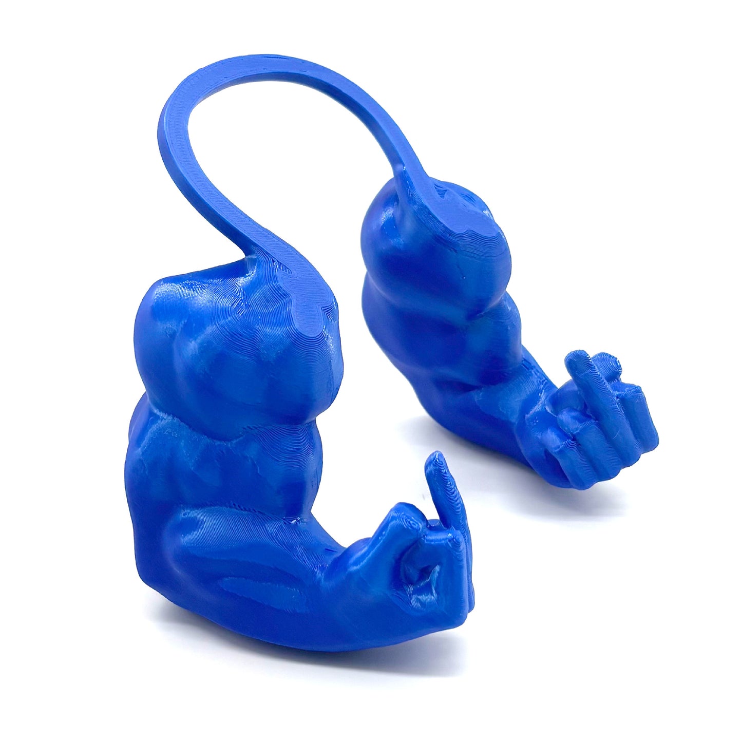 Creative Green Giant Arm - 3D printed prank pet decoration (neck-hanging arm)