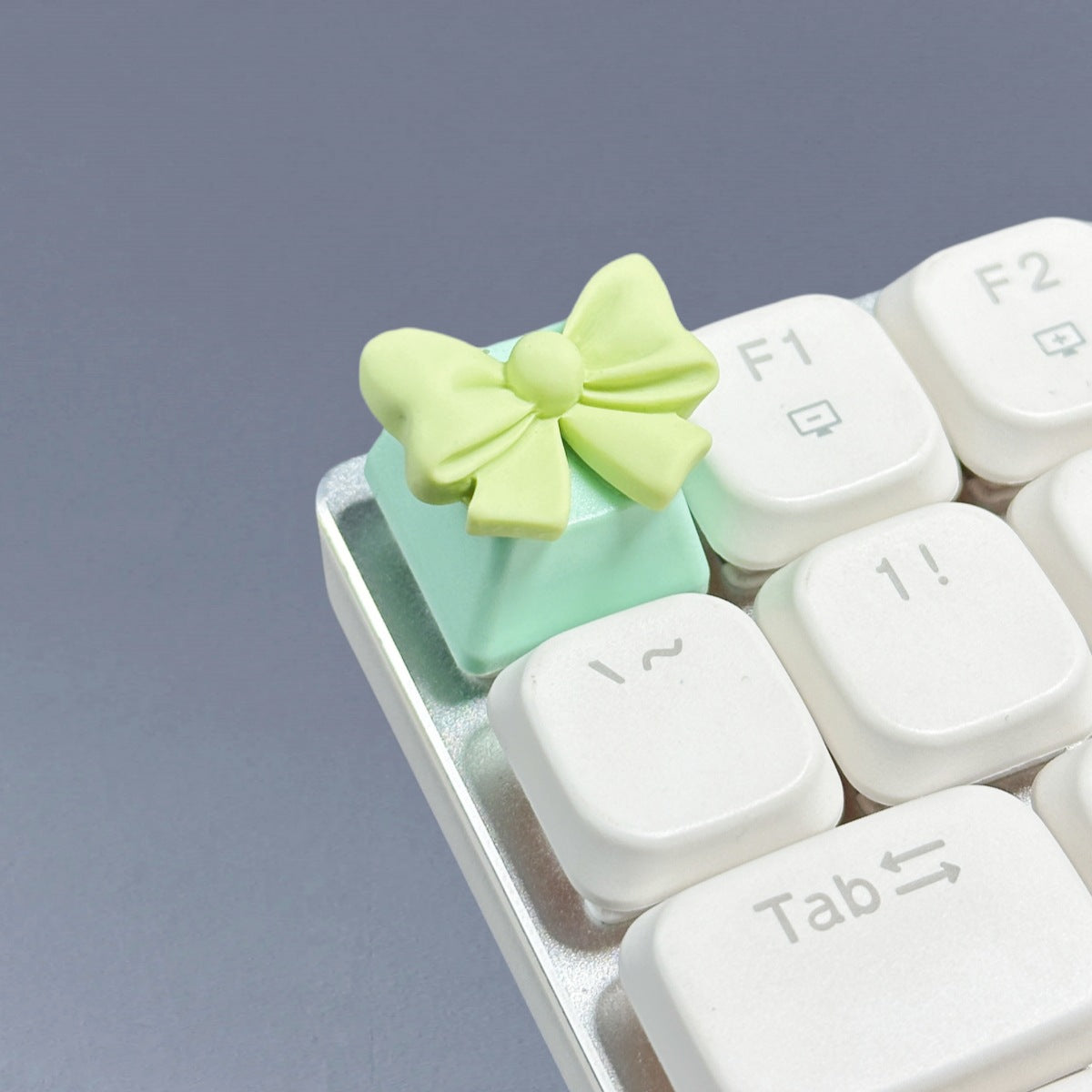 Cute Bow Resin Keycap for Mechanical Keyboard