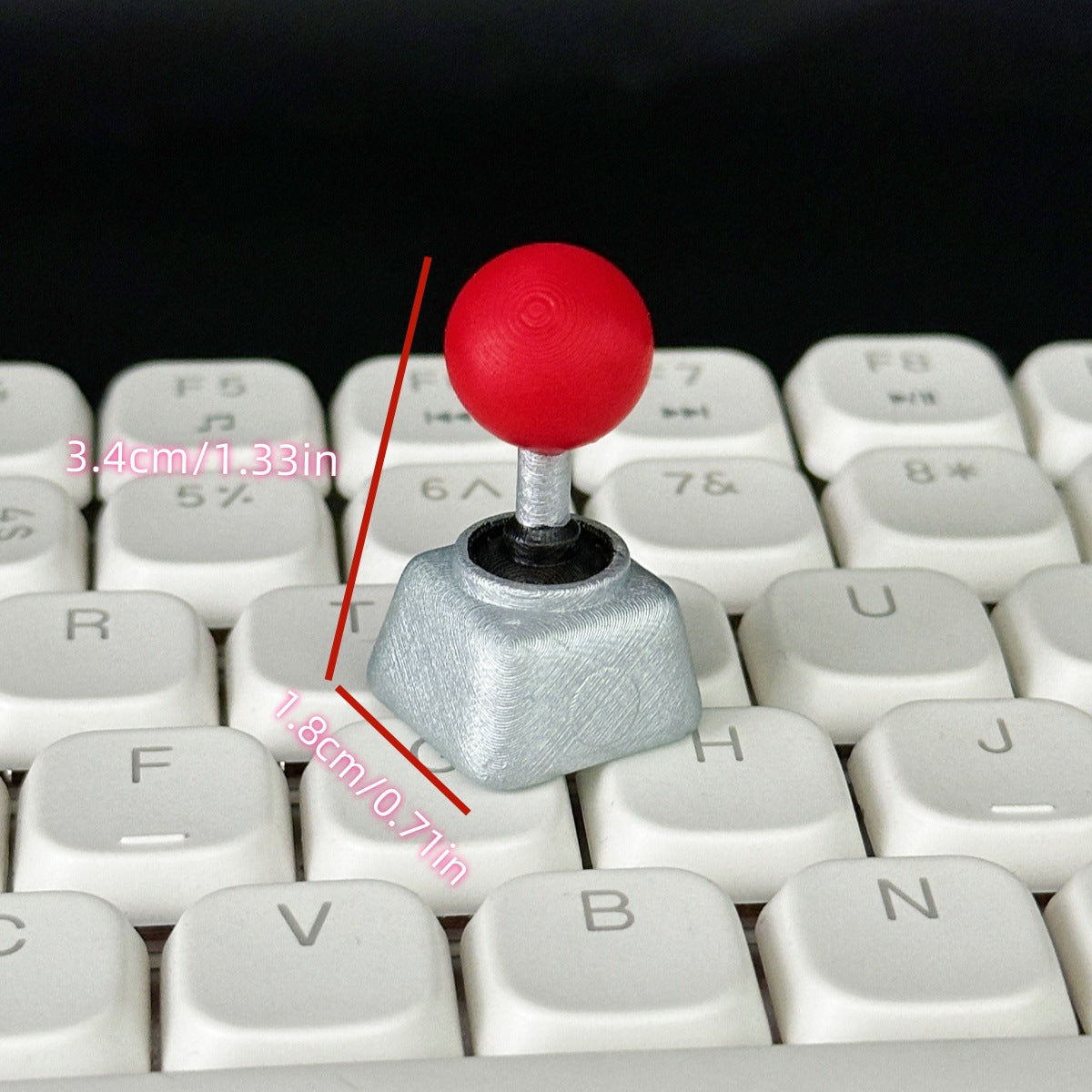 Custom 3D Retro Game Joystick Resin Keycap. for Mechanical Keyboard