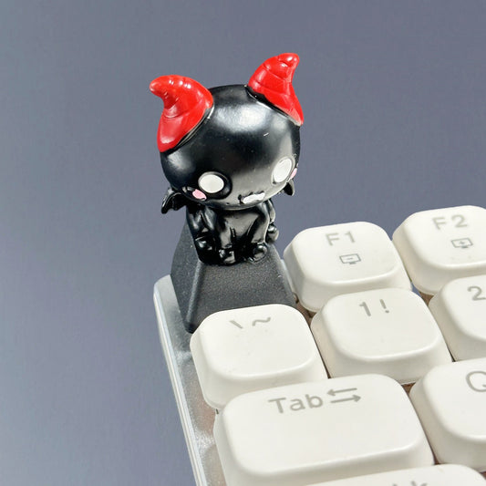 Handmade Custom Halloween Skull & Dark Mummy Keycap for Mechanical Keyboard