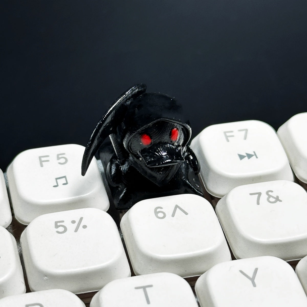 3D Halloween Devil Duck Resin Keycap for Mechanical Keyboard