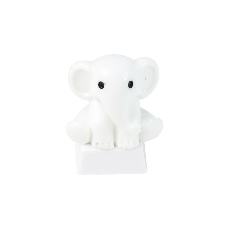 Cute Little Elephant Custom Keycap for Mechanical Keyboard