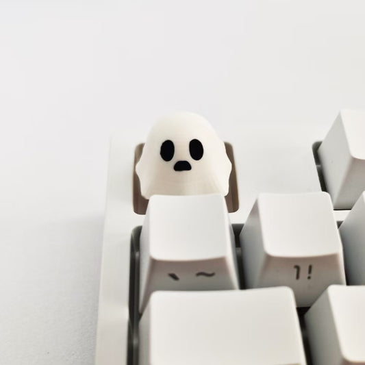 Cute Halloween Ghost Resin Keycap for Mechanical Keyboard