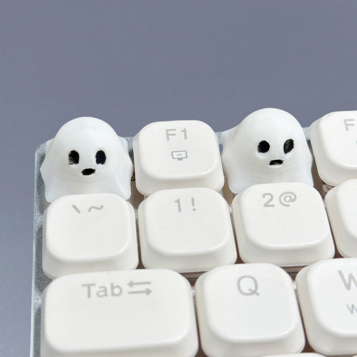 Cute Halloween Ghost Resin Keycap for Mechanical Keyboard