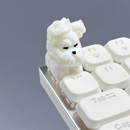 Handmade Scribbled Puppy Keycap for Mechanical Keyboard