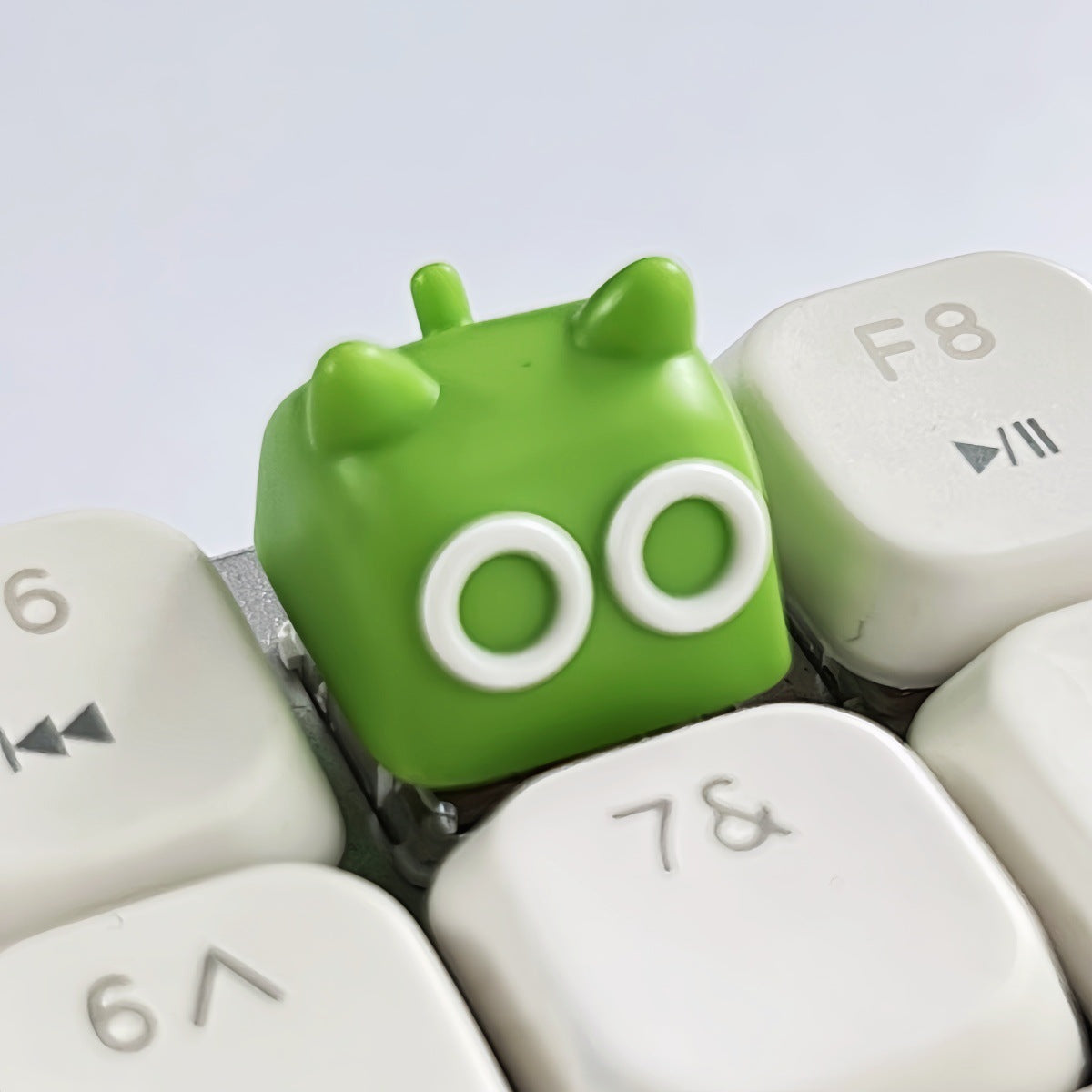 Custom 3D resin cute cartoon cat keycap as gifts for mechanical keyboard