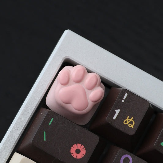 Custom Colorful Cute Animal Cat Paw Keycap for Mechanical Keyboard
