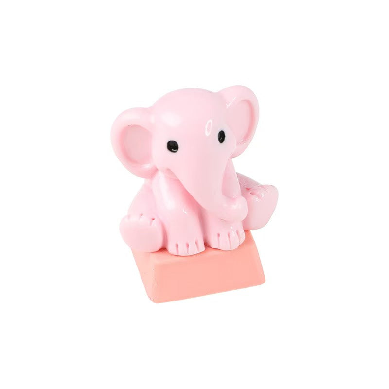 Cute Little Elephant Custom Keycap for Mechanical Keyboard