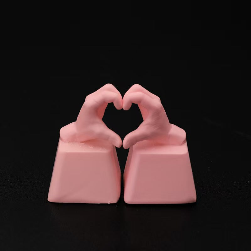 Heart Gesture Custom Keycap Mechanical Keyboard Keycap