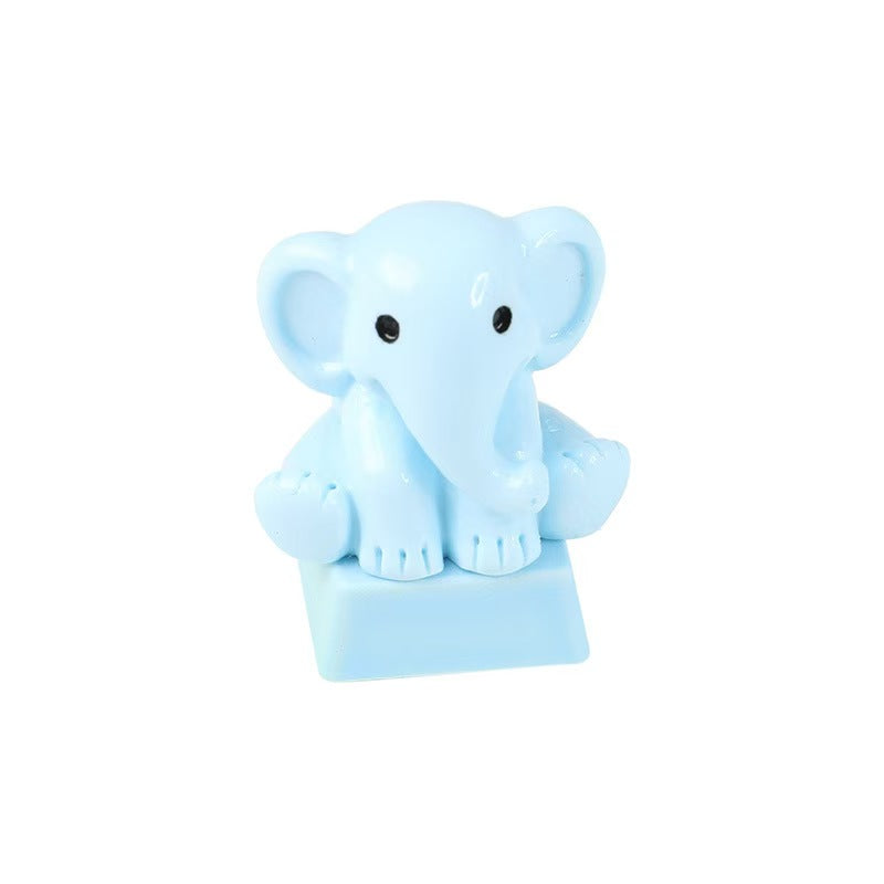 Cute Little Elephant Custom Keycap for Mechanical Keyboard