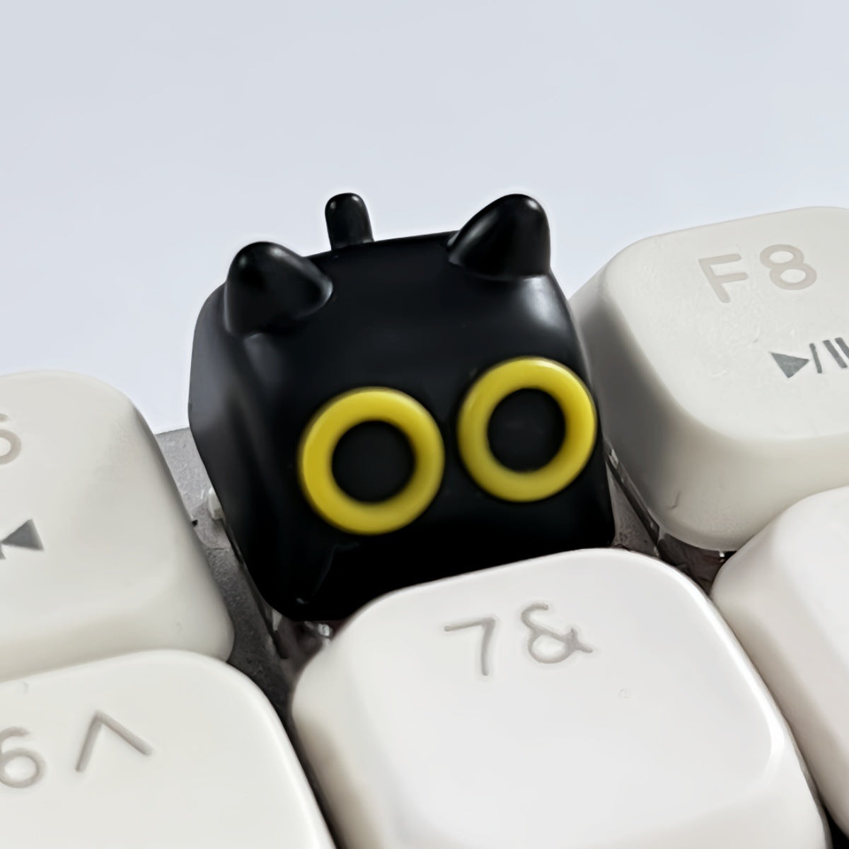 Custom 3D resin cute cartoon cat keycap as gifts for mechanical keyboard