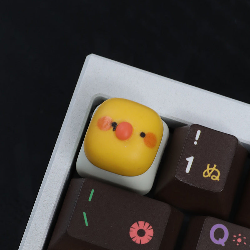 Cute Handmade 3D Creative Custom Animal Keycap for Mechanical Keyboard