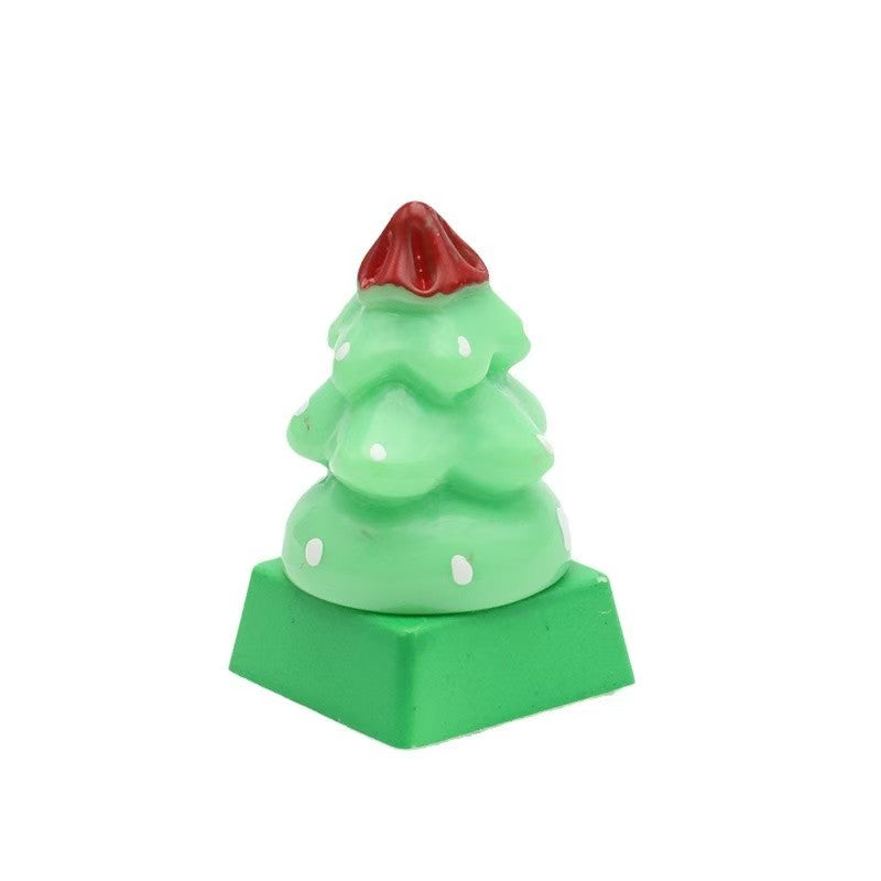 Custom Christmas Tree Resin Keycap for Mechanical Keyboard