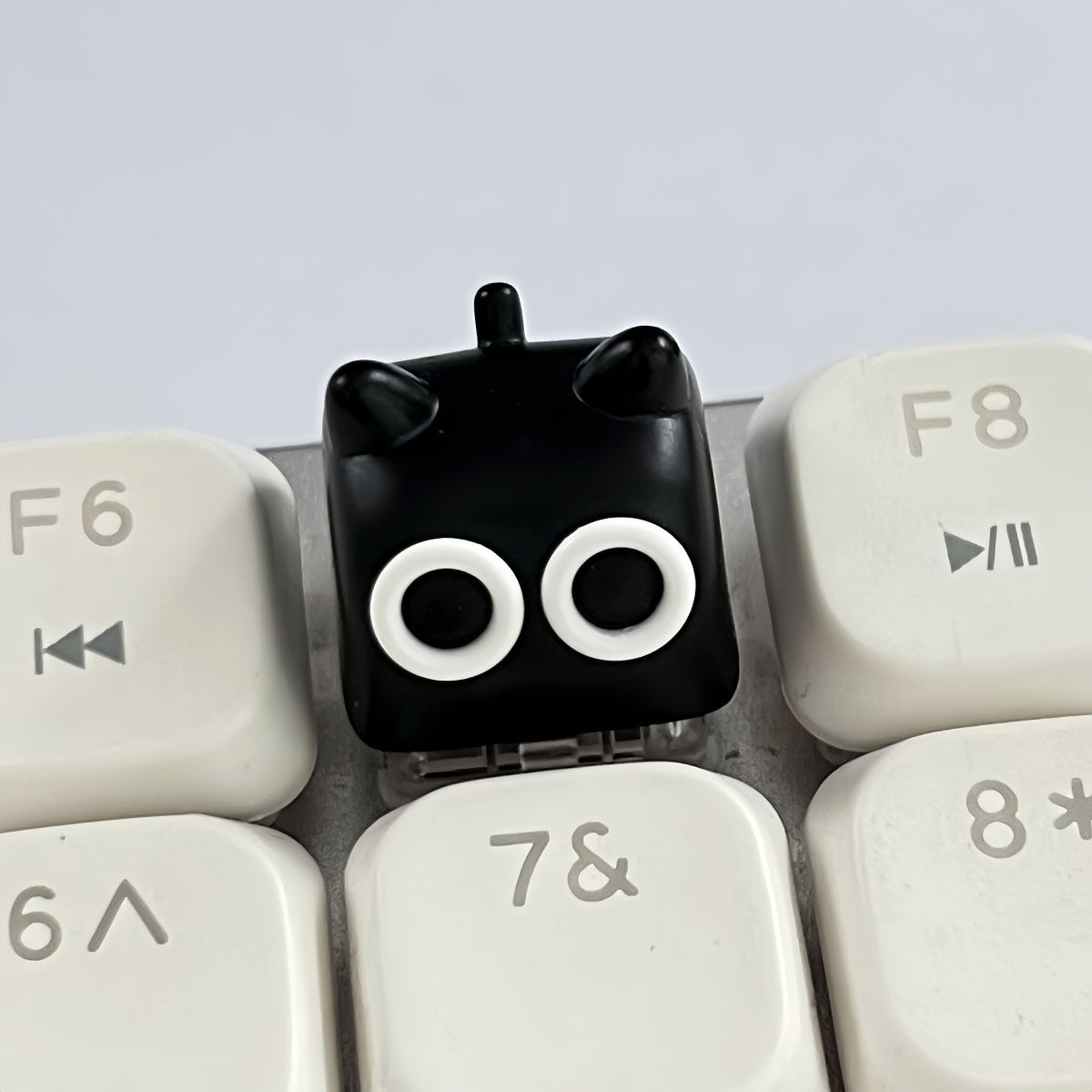 Custom 3D resin cute cartoon cat keycap as gifts for mechanical keyboard