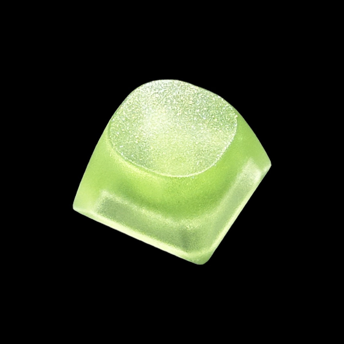 Translucent Frosted Epoxy Resin Keycap - Custom Single Replacement Keycap for Mechanical Keyboard