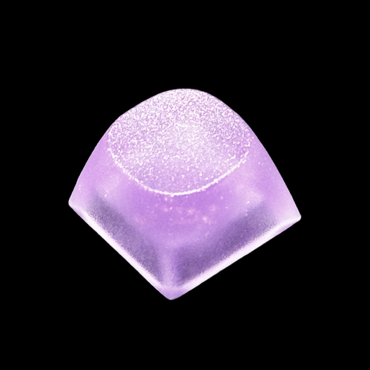 Translucent Frosted Epoxy Resin Keycap - Custom Single Replacement Keycap for Mechanical Keyboard