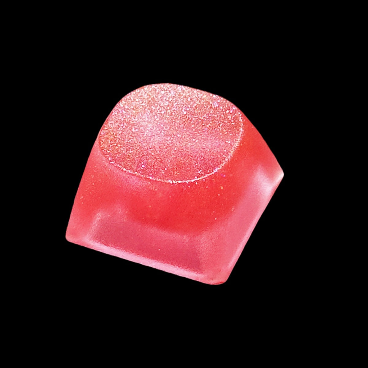 Translucent Frosted Epoxy Resin Keycap - Custom Single Replacement Keycap for Mechanical Keyboard