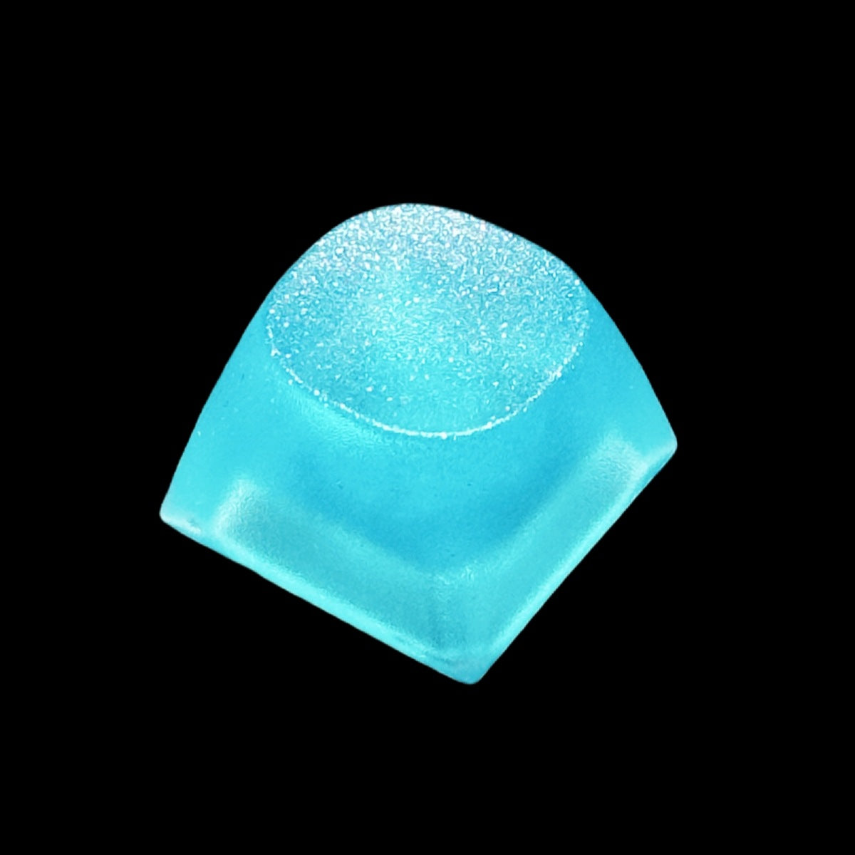 Translucent Frosted Epoxy Resin Keycap - Custom Single Replacement Keycap for Mechanical Keyboard
