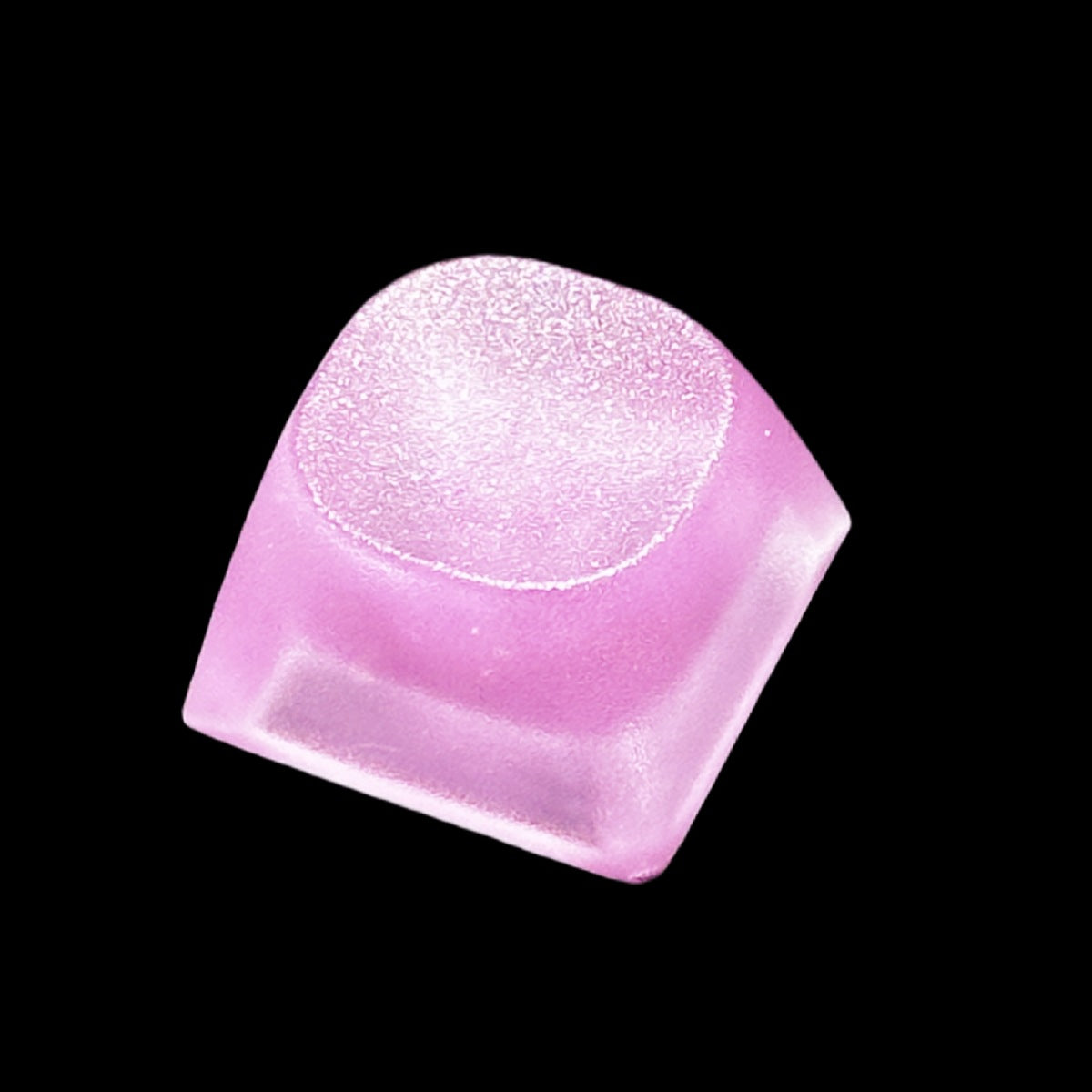 Translucent Frosted Epoxy Resin Keycap - Custom Single Replacement Keycap for Mechanical Keyboard